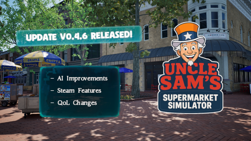 Uncle Sam's Supermarket Simulator - Update v0.4.6 – AI Improvements ...