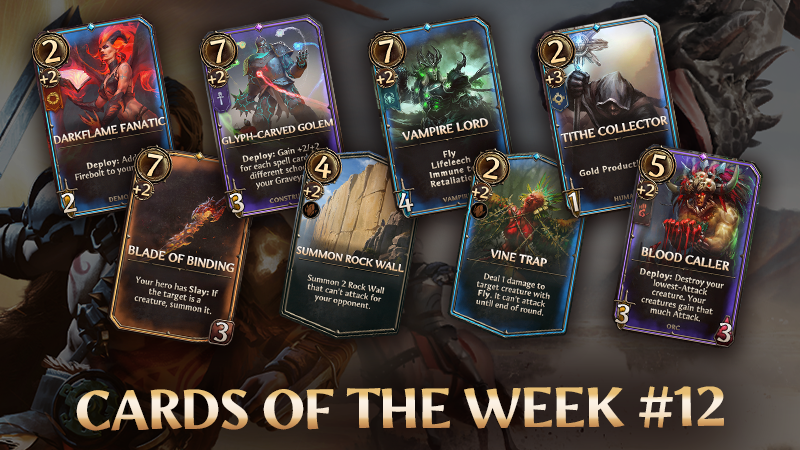 MIGHT & MAGIC FATES - CARDS OF THE WEEK #12