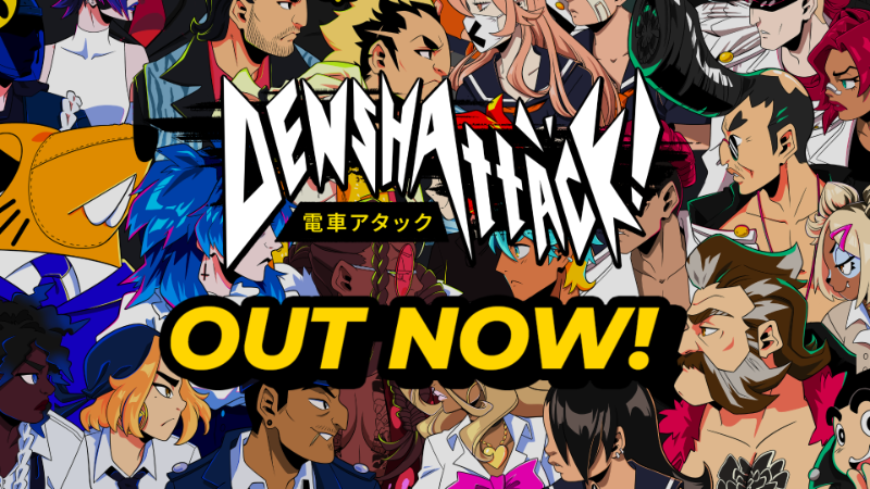Denshattack! OUT NOW - Grind the rails & outrun your rivals!
