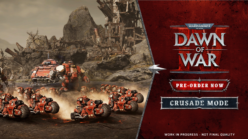 Crusade mode returns in Warhammer 40,000: Dawn of IV!