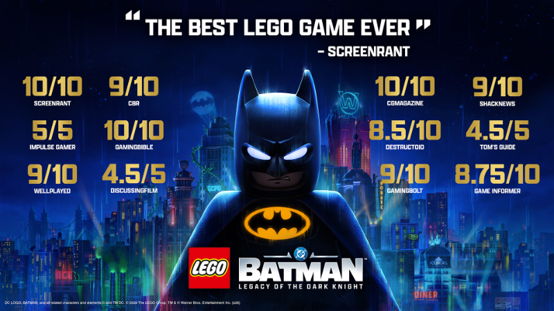 LEGO Batman: Legacy of the Dark Knight - Official Accolades Trailer