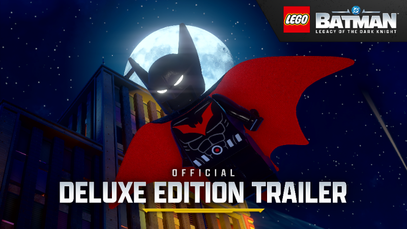 《LEGO® 蝙蝠俠™：黑暗騎士傳奇》– 官方豪華版預告