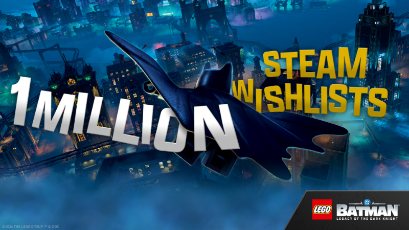 1 Million Wishlists on Steam!