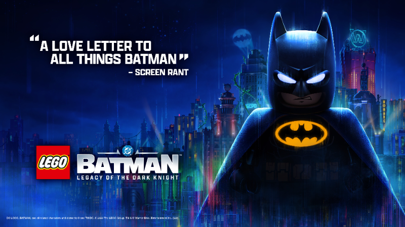 Become the Legend! Be LEGO Batman!