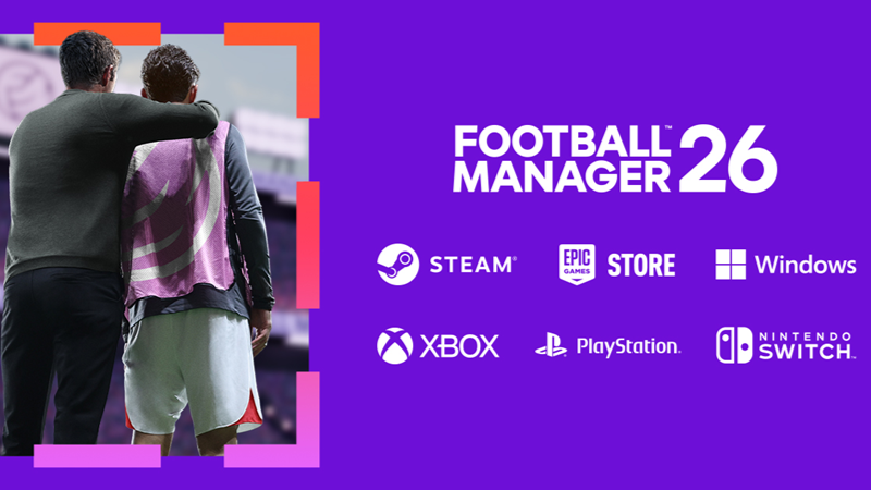 Économisez 33 % sur Football Manager 26 à travers les plateformes concernées