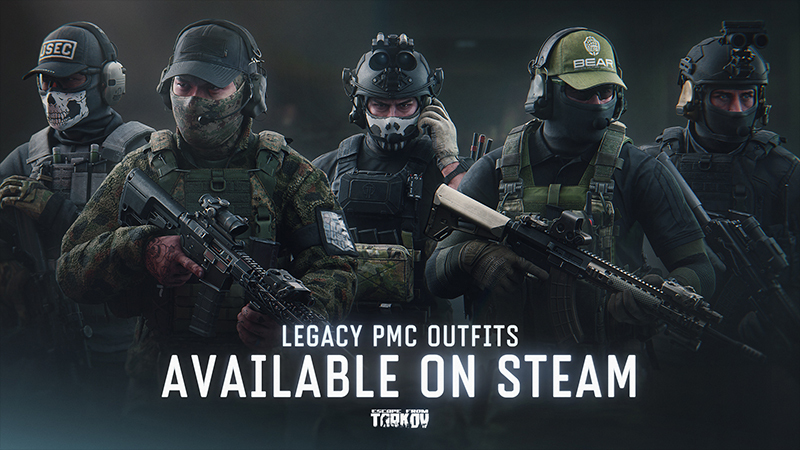 Classic clothing sets are available on Steam