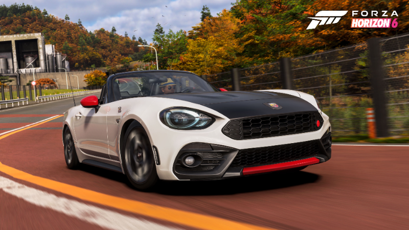 Watch the Leaves Turn Gold in the Abarth 124 Spider!
