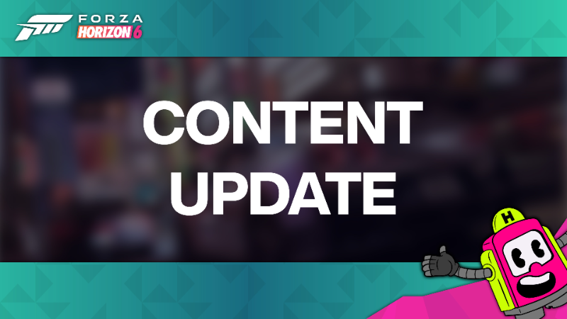 Forza Horizon 6 Series 2 Update