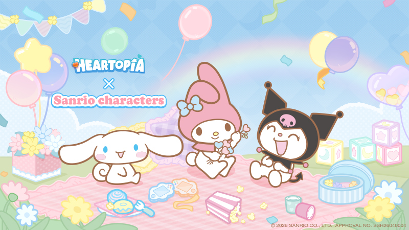 ミ★ Heartopia ✖ SANRIO CHARACTERS Collaboration Event Overview ????