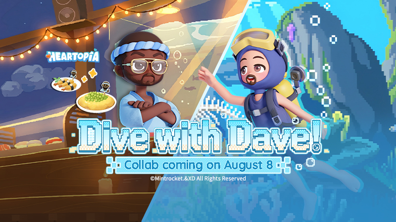???? DAVE THE DIVER is coming to Heartopia! ????
