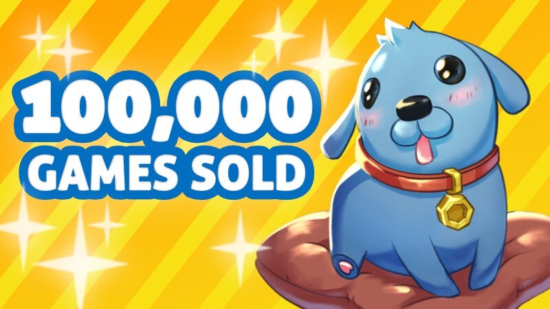 100,000 games sold & Future plans