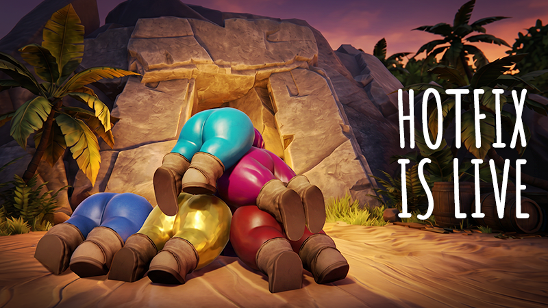 Day One Hotfix Is Live
