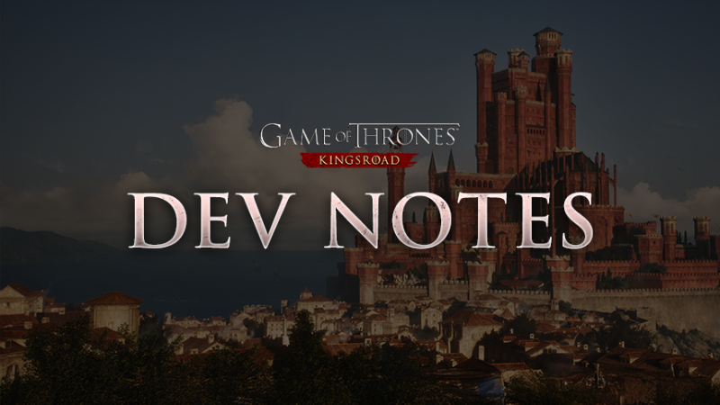 Developer's Note #2