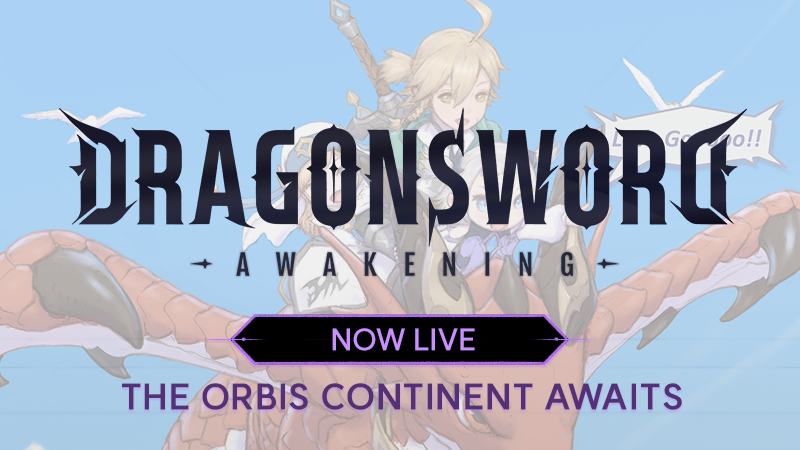 [Now Live] DragonSword : Awakening — The Orbis Continent Opens Its Gates