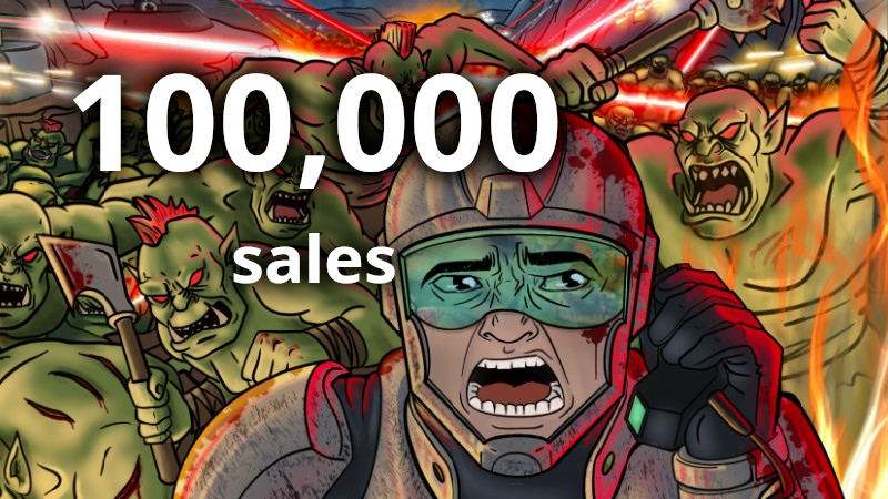100,000 sales