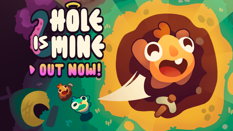 is out now!! 🕳️⛏️