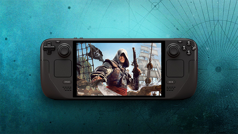 Assassin's Creed Black Flag Resynced é verificado para Steam Deck