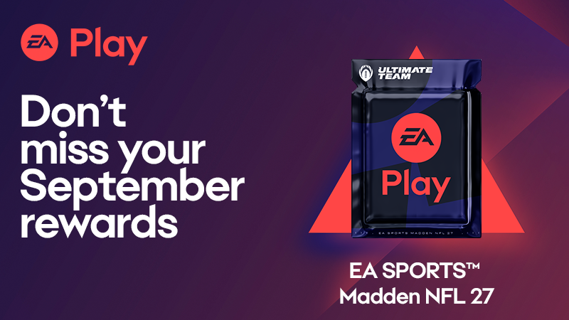 Get two Madden Ultimate Team™ EA Play* Packs