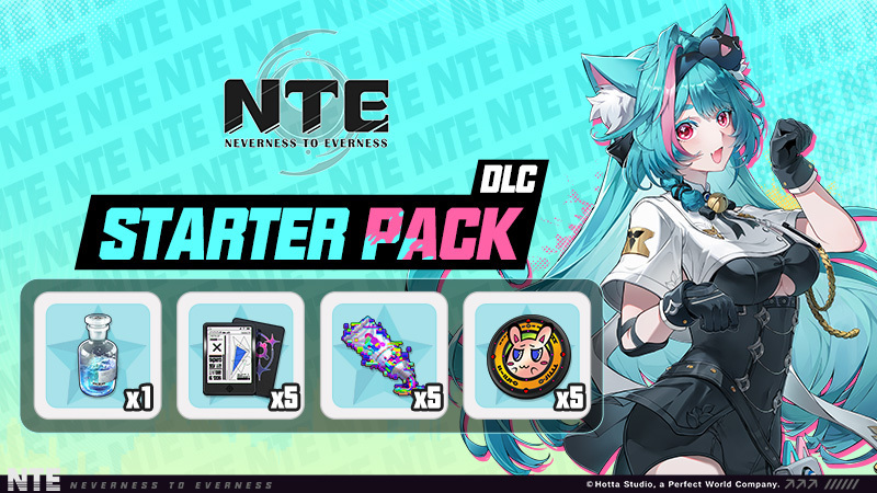 The NTE Starter Pack DLC is now available!