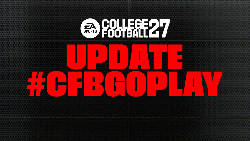 An Update from the EA SPORTS College Football Team