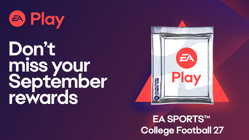 Get two College Football Ultimate Team™ EA Play* Packs