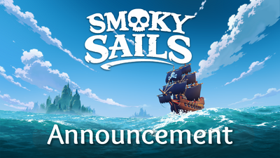 Smoky Sails - Tampilan peta dan menu upgrade di pelabuhan