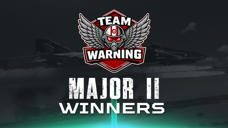 The WTCS Challenger League Major II Winner is “Team Warning”!