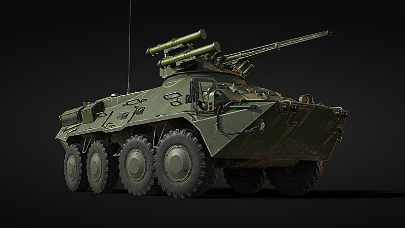 BTR-3E1: Eight Wheels of Fury