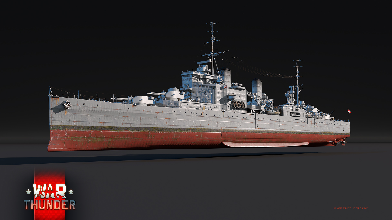 War Thunder - [Development] HMS London: Anticipated Calibre - Steam News