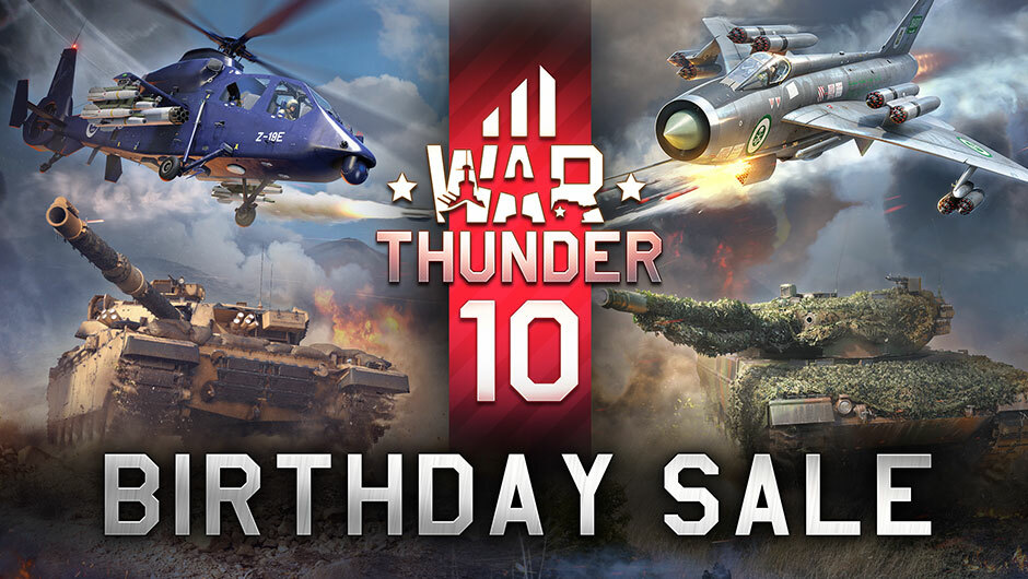 Special] 8th Anniversary of War Thunder - News - War Thunder