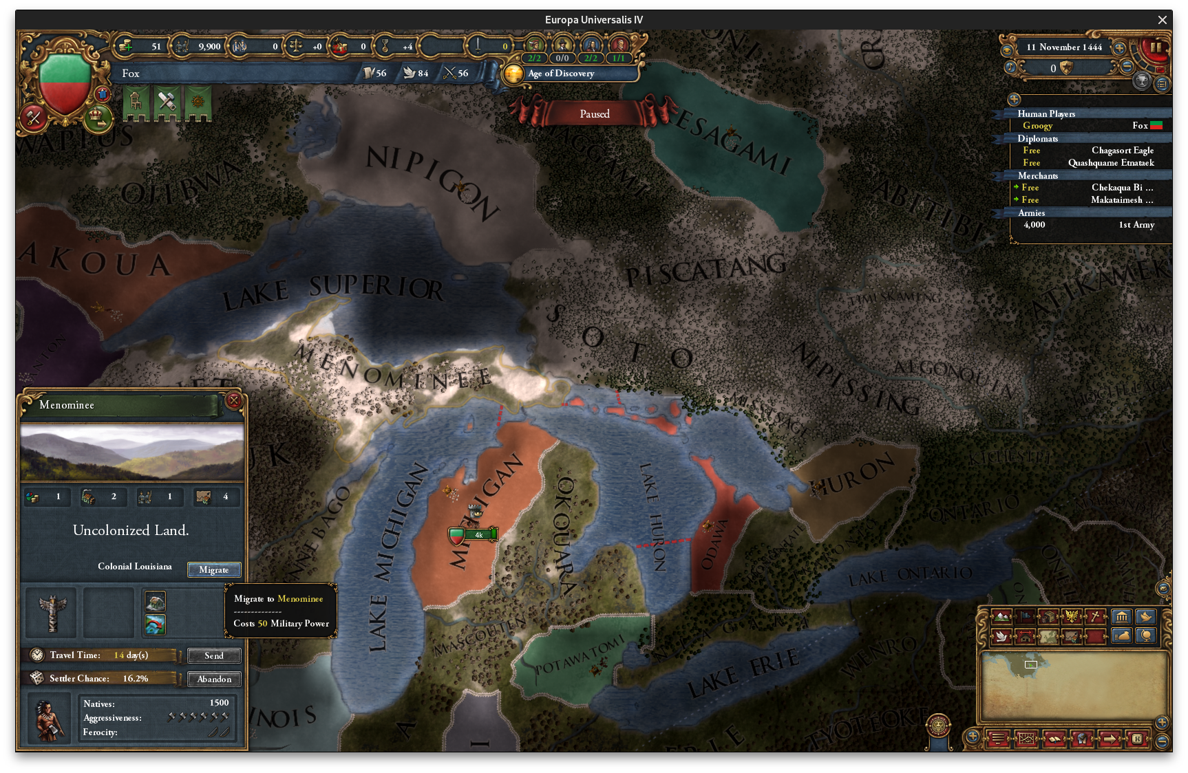 Europa Universalis IV: Free to play until Sept 15, and 75% off