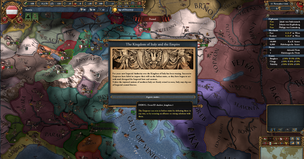 Europa Universalis - Hello fellow grand-strategists and empire