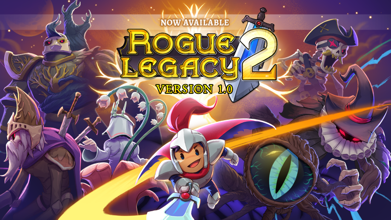 Rogue Legacy 2 v1.0 Available Now!