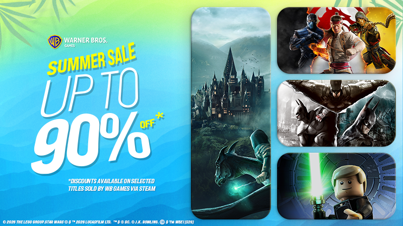 WB Games Celebrates the Summer Sale!