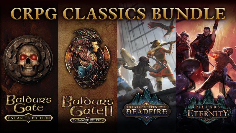 Complete the CRPG Classics Bundle—Baldur's Gate &amp; Pillars of Eternity collection