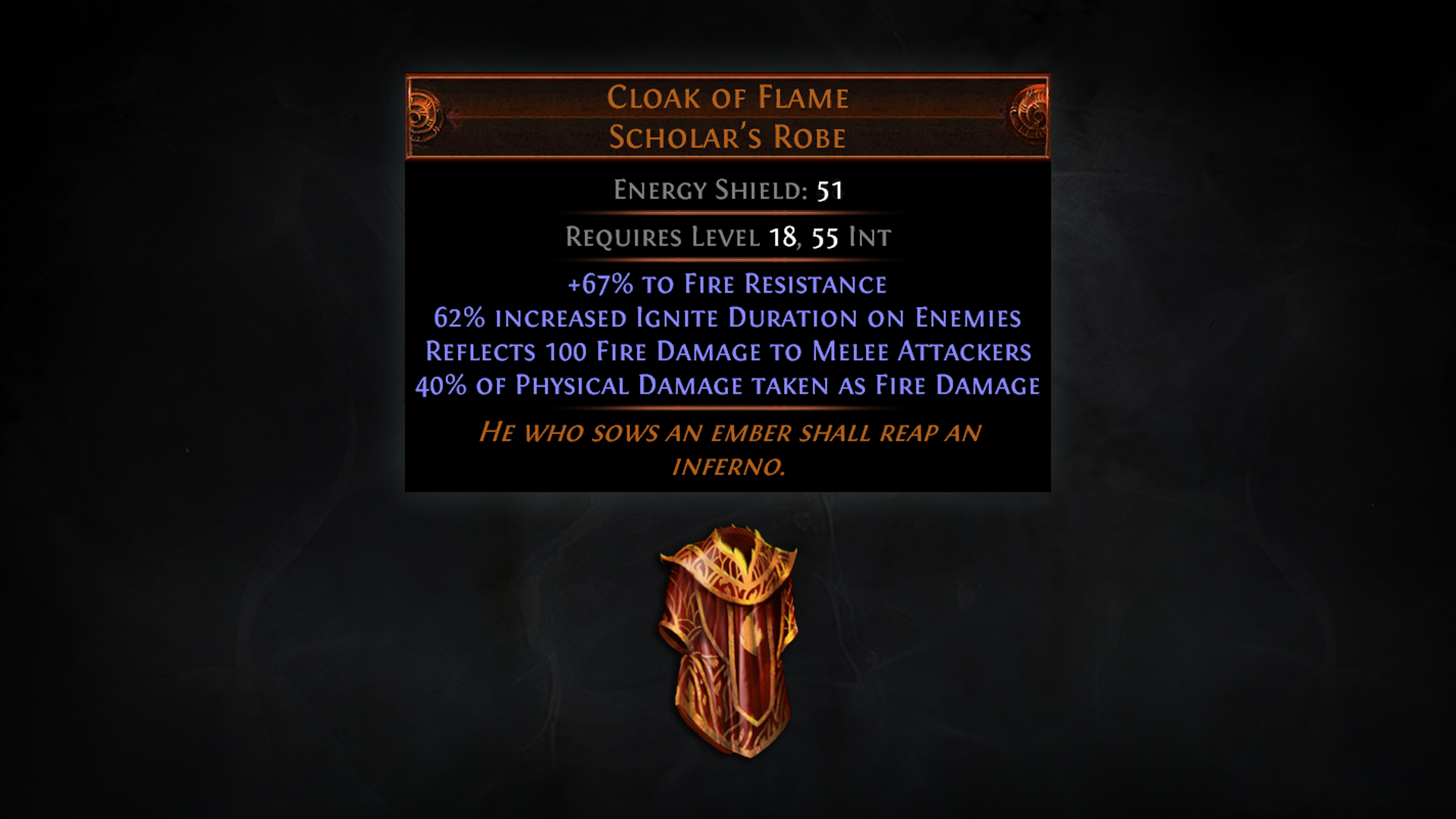 Пое уникальные колчаны. Path of Exile скидки. POE Flame Golem 3.19. Cloak of Flames. Unique Chest POE.