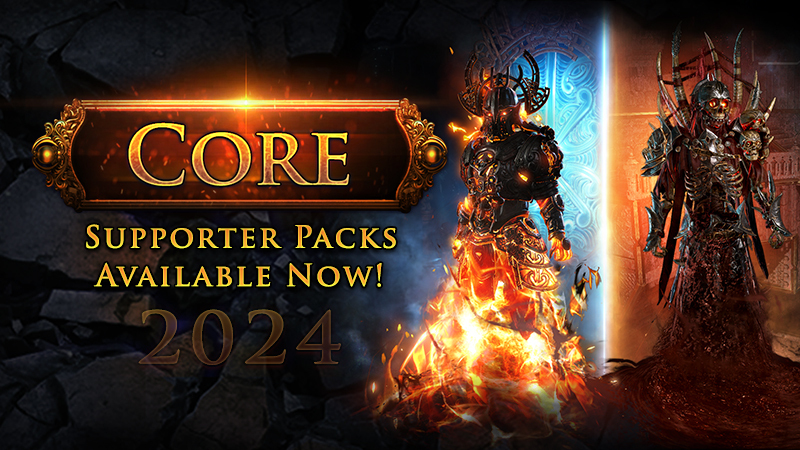 Steam :: Path Of Exile :: New Core Supporter Packs Available Now!