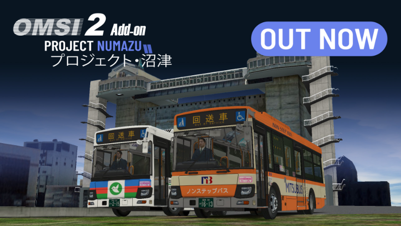 OMSI 2 Add-On Project Numazu | OUT NOW!