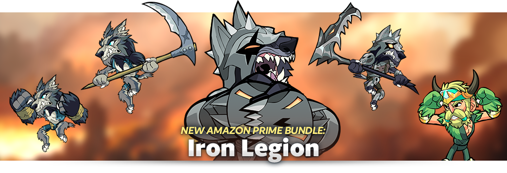 Iron Legion Bundle Available on Prime Gaming : r/Brawlhalla