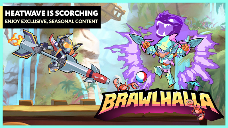 Brawlhalla - Red Raptor Joins the Legend Rotation & 3v3 Beachbrawl ...