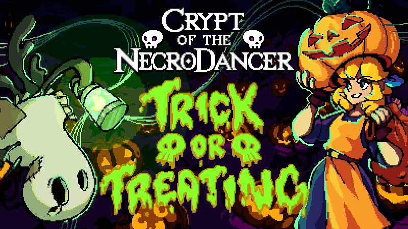 Crypt Of The Necrodancer Necrodancer Trick Or Treat Versus Mode Available Now Synchrony 4538