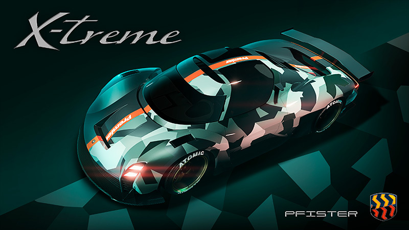 Outfit the Pfister X-Treme in the New Premier Half Camo Livery