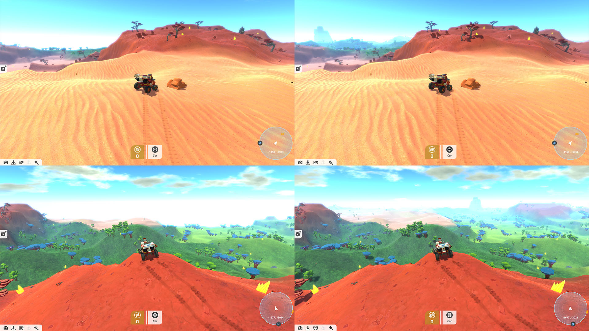 There are also separate graphics options sliders for Detail Distance ...