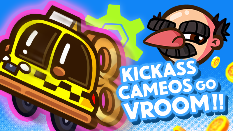 Introducing Yellow Taxi Goes Vroom Kickass Cameos!