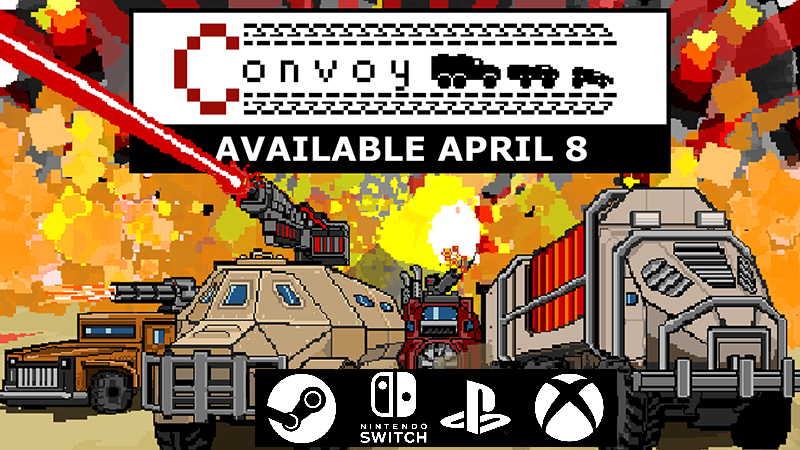 Convoy rolling out on consoles April 8th!