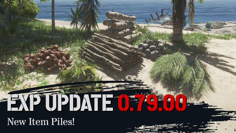 Steam :: Stranded Deep :: 0.79.00 Experimental Update. New Item Piles!