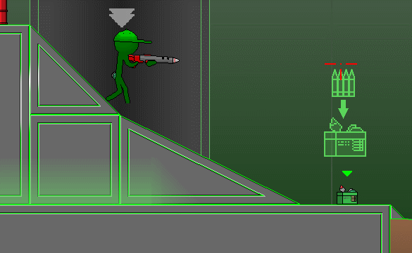 stickman fight SHOCK [ALL 3 PART] animated gif