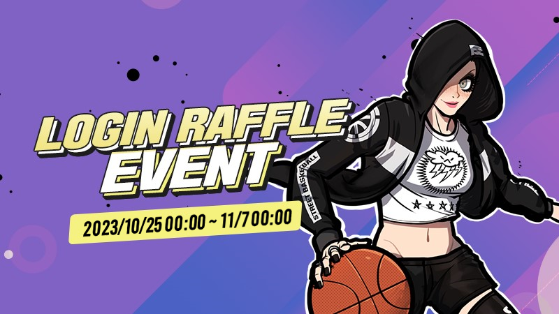 Raffle event. Freestyle Street Basketball 2 DJ.