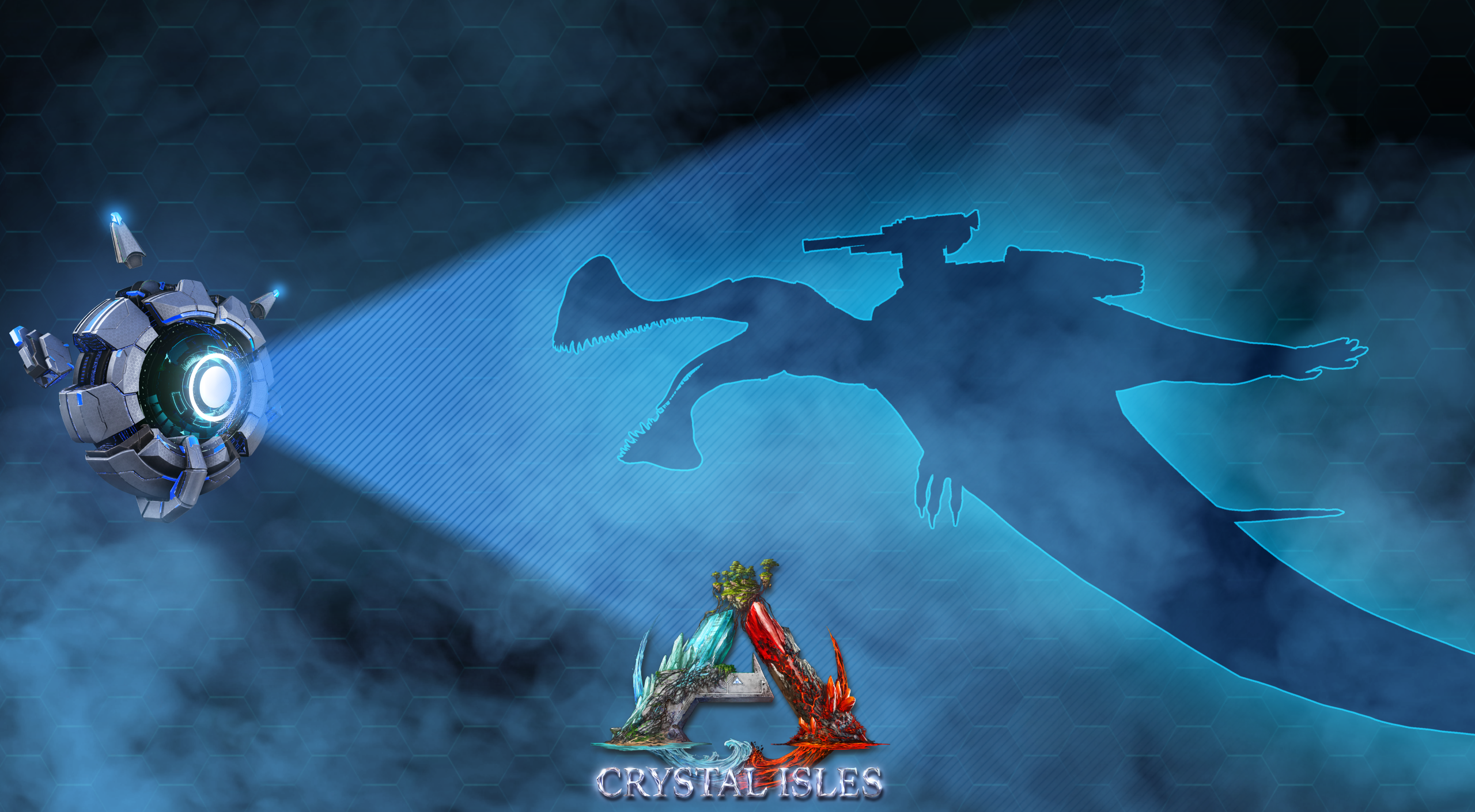 Mod:Crystal Isles Dino Collection/Crystal Deinonychus - ARK