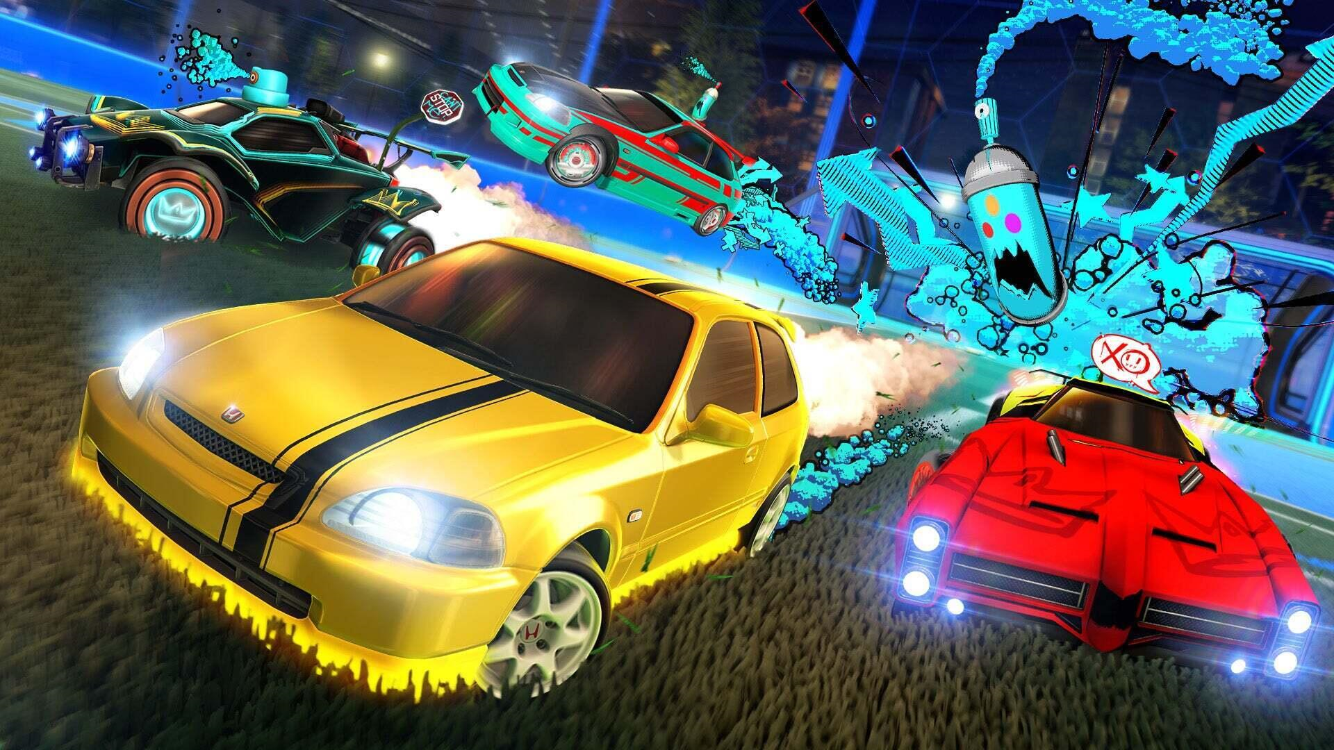 Rocket League, OT, Supersonic Free-To-Play Rocket-Pass Battle-Cars OT